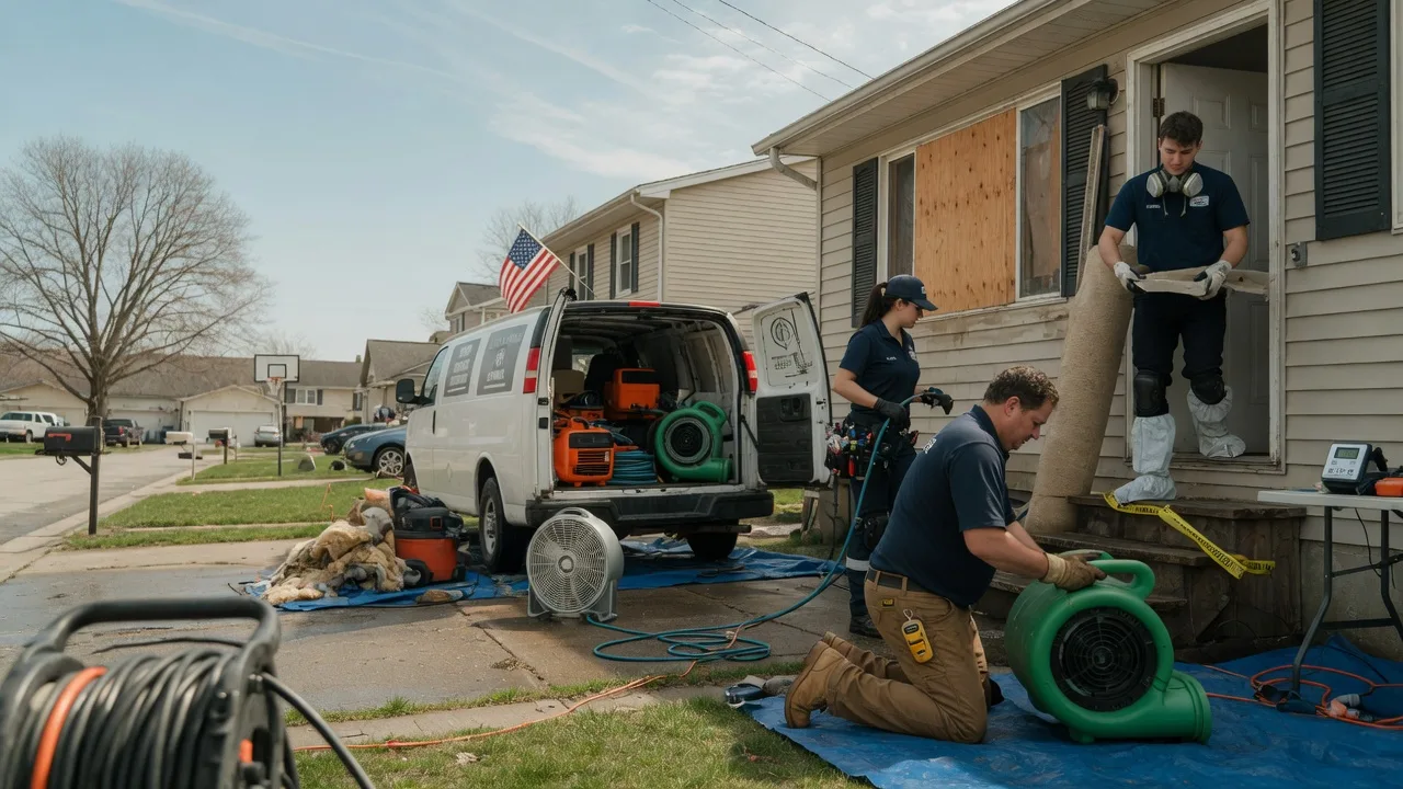 Water Damage Restoration in Saint Cloud, WI near me